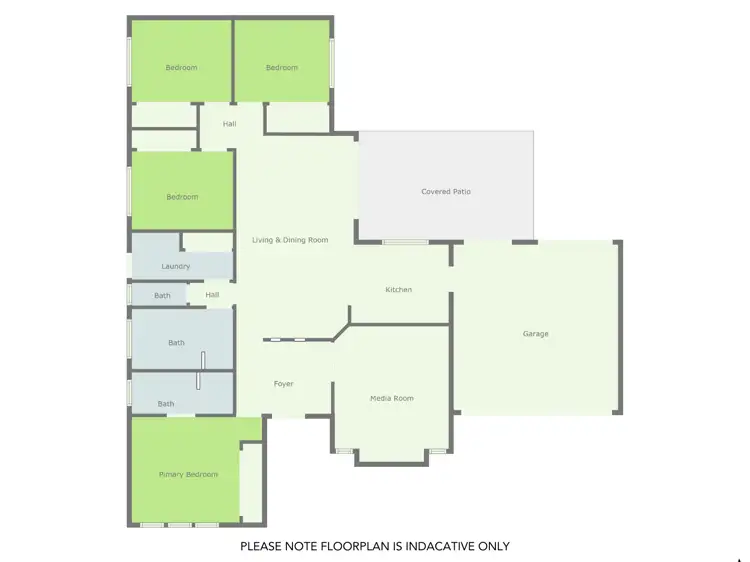 Floorplan of Homely house listing, 4 Dartmouth Close, Clinton QLD 4680