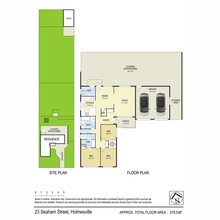 Floorplan of Homely house listing, 23 Seaham Street, Holmesville NSW 2286
