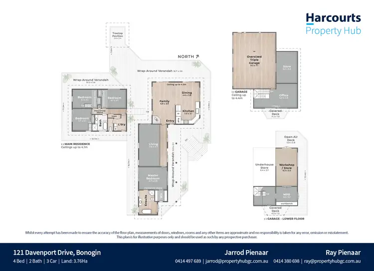 Floorplan of Homely house listing, 121 Davenport Drive, Bonogin QLD 4213