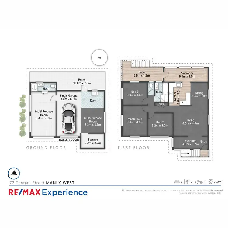 Floorplan of Homely house listing, 72 Tantani Street, Manly West QLD 4179