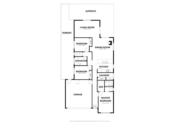 Floorplan of Homely house listing, 107 Townsend Street, Howlong NSW 2643