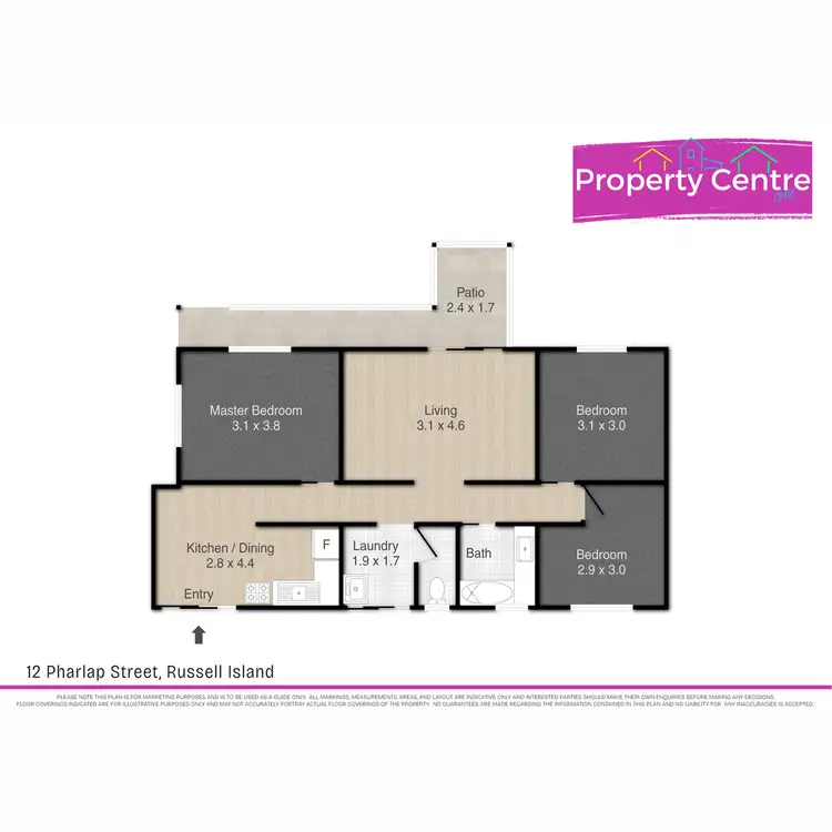 Floorplan of Homely house listing, 12 Pharlap Street, Russell Island QLD 4184