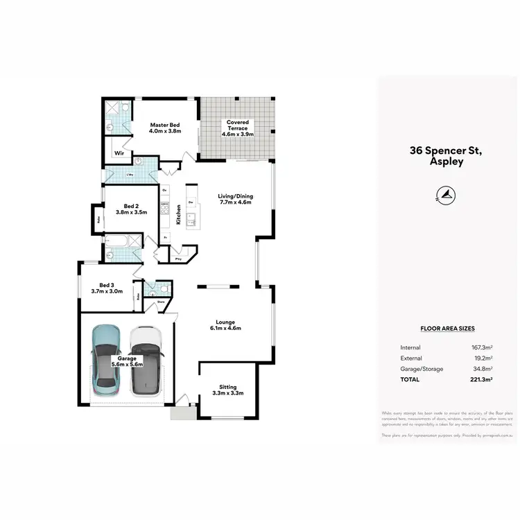 Floorplan of Homely house listing, 36 Spencer Street, Aspley QLD 4034