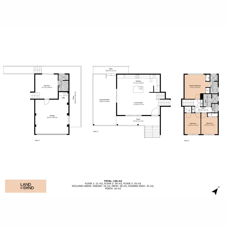 Floorplan of Homely house listing, 44 Southern Cross Boulevard, Shell Cove NSW 2529