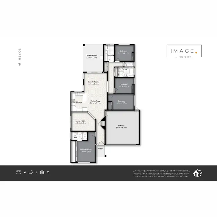 Floorplan of Homely house listing, 3 Timms Circuit, Warner QLD 4500
