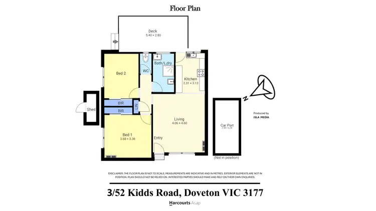 Floorplan of Homely unit listing, 3/52 Kidds Road, Doveton VIC 3177