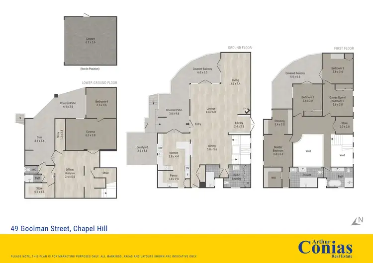 Floorplan of Homely house listing, 49 Goolman Street, Chapel Hill QLD 4069