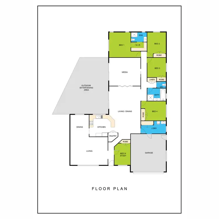 Floorplan of Homely house listing, 40 Kurrajong Drive, Warner QLD 4500