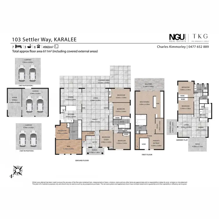 Floorplan of Homely house listing, 103 Settler Way, Karalee QLD 4306