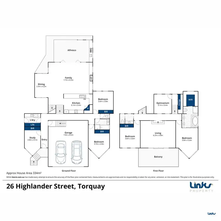 Floorplan of Homely house listing, 26 Highlander Street, Torquay VIC 3228