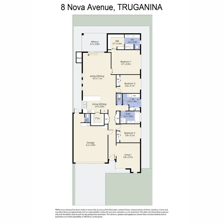 Floorplan of Homely house listing, 8 Nova Avenue, Truganina VIC 3029