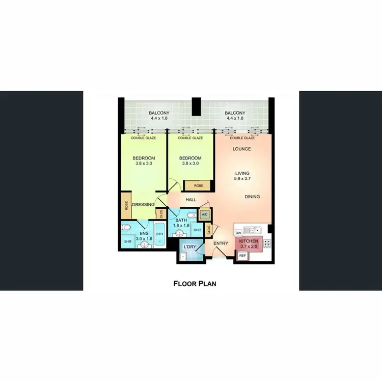 Floorplan of Homely apartment listing, 137/804 Bourke Street, Waterloo NSW 2017