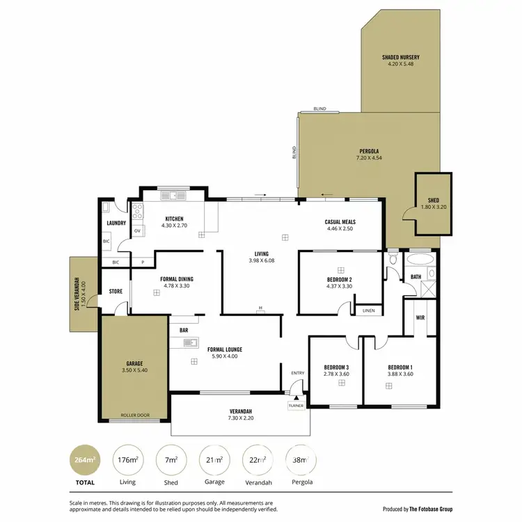 Floorplan of Homely house listing, 6 Austerlitz Court, Greenwith SA 5125