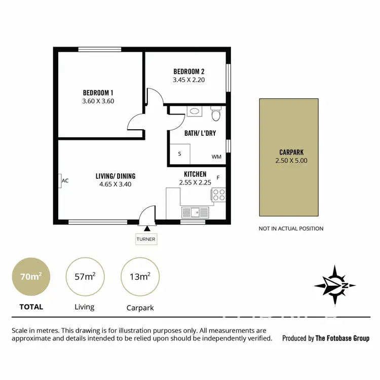 Floorplan of Homely unit listing, 10/123 Military Road, Henley Beach South SA 5022