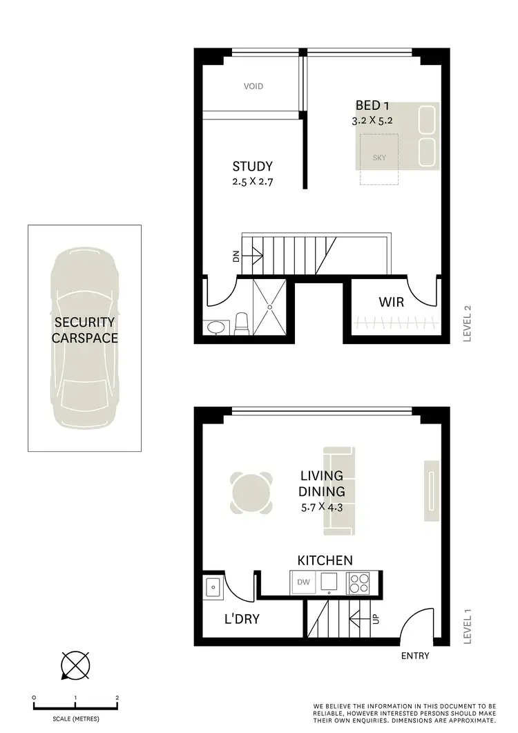 Floorplan of Homely apartment listing, 72/15-19 Boundary Street, Darlinghurst NSW 2010