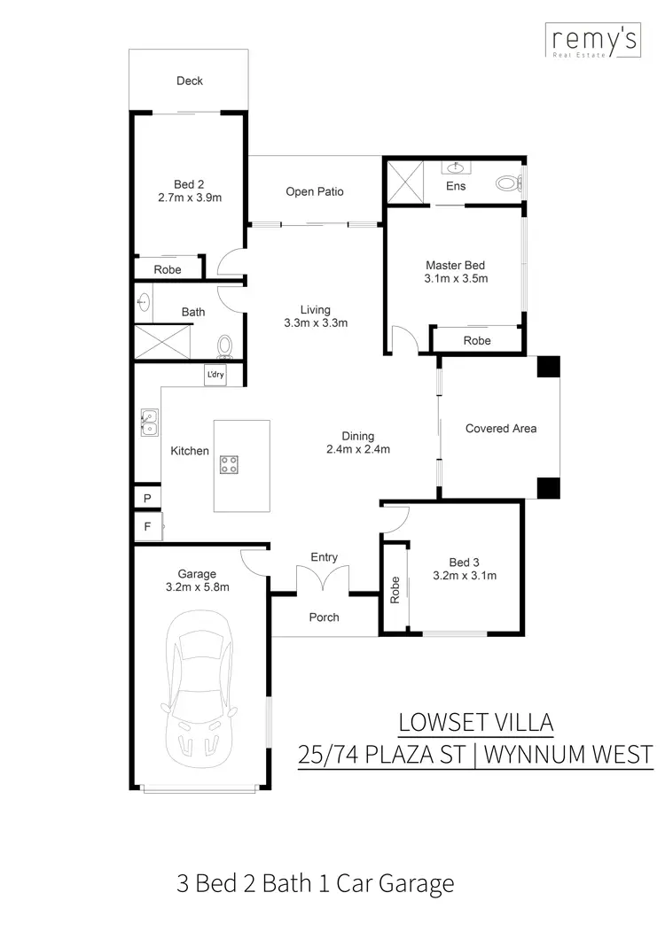Floorplan of Homely townhouse listing, 25/74 Plaza Street, Wynnum West QLD 4178