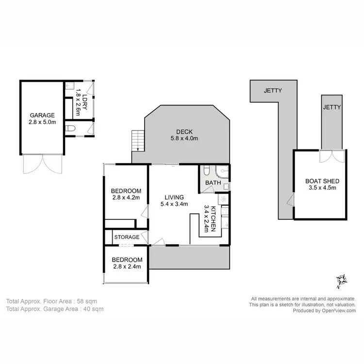 Floorplan of Homely house listing, 630 Carlton River Road, Carlton River TAS 7173
