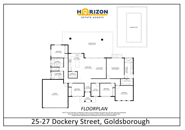 Floorplan of Homely house listing, 25-27 Dockery Street, Goldsborough QLD 4865