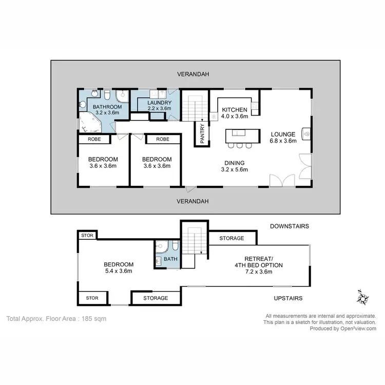 Floorplan of Homely house listing, 49 Nunns Road, Broadmarsh TAS 7030
