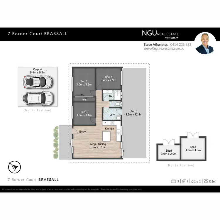 Floorplan of Homely house listing, 7 Border Court, Brassall QLD 4305