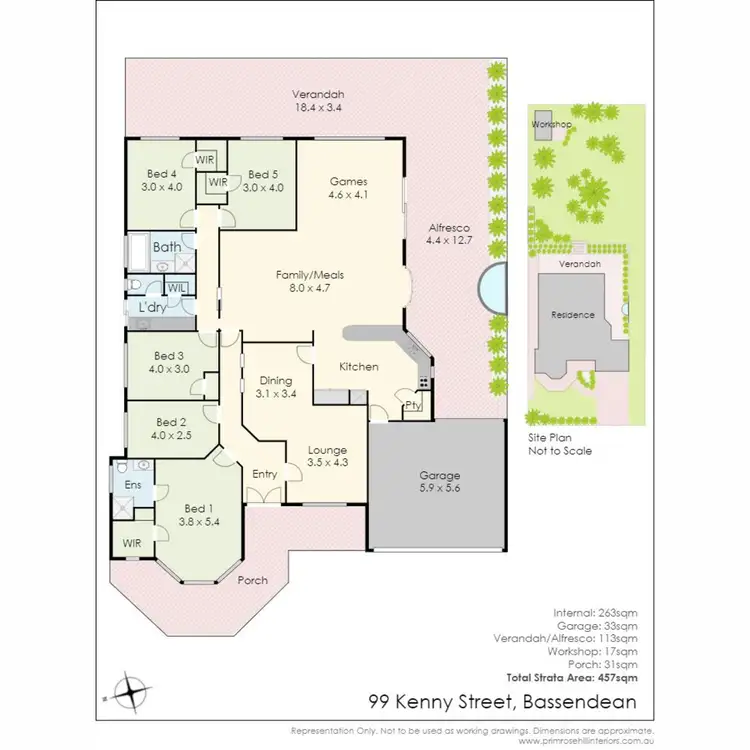 Floorplan of Homely house listing, 99 Kenny Street, Bassendean WA 6054