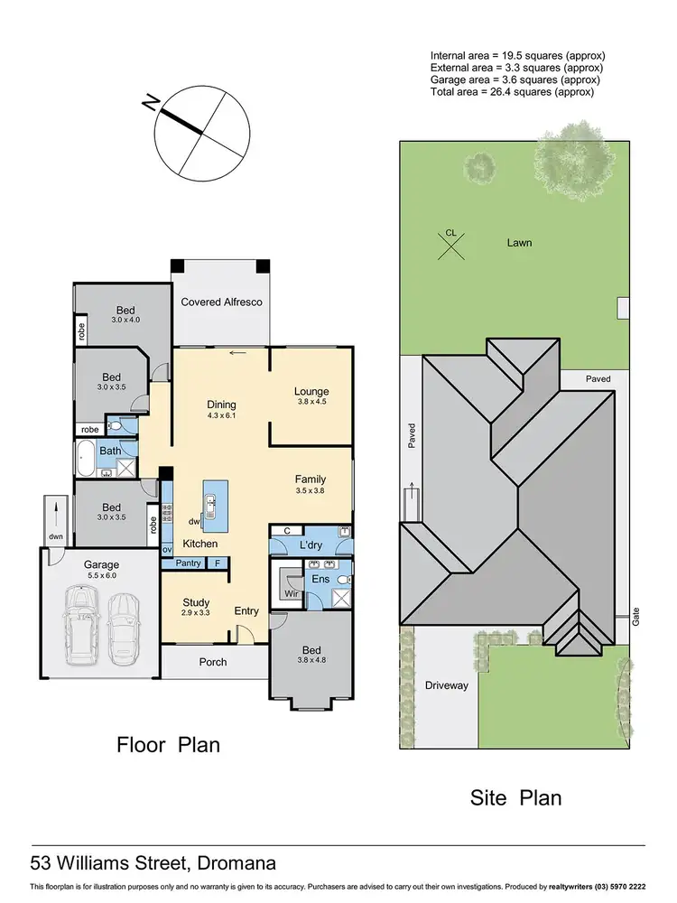 Floorplan of Homely house listing, 53 Williams Street, Dromana VIC 3936