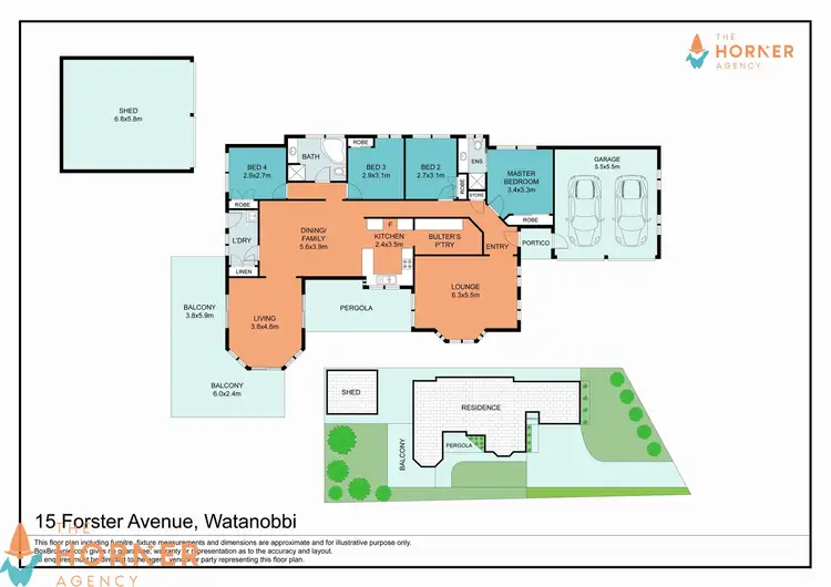 Floorplan of Homely house listing, 15 Forster Avenue, Watanobbi NSW 2259