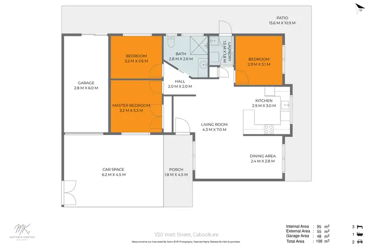 Floorplan of Homely unit listing, 1/20 Watt Street, Caboolture QLD 4510