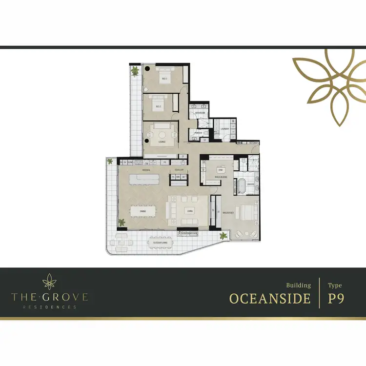Floorplan of Homely apartment listing, 1501/1 Airlie Street, Claremont WA 6010