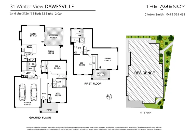Floorplan of Homely house listing, 31 Winter View, Dawesville WA 6211