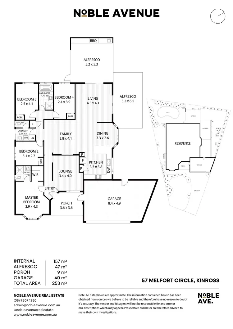 Floorplan of Homely house listing, 57 Melfort Circle, Kinross WA 6028
