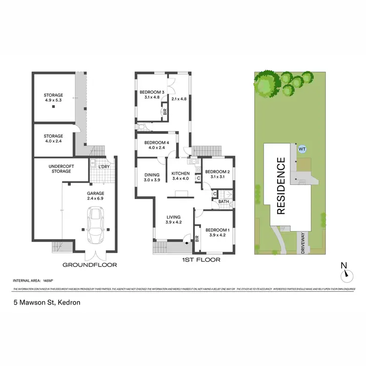 Floorplan of Homely house listing, 5 Mawson Street, Kedron QLD 4031