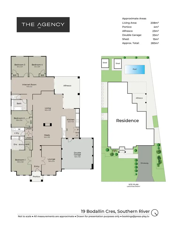 Floorplan of Homely house listing, 19 Bodallin Crescent, Southern River WA 6110