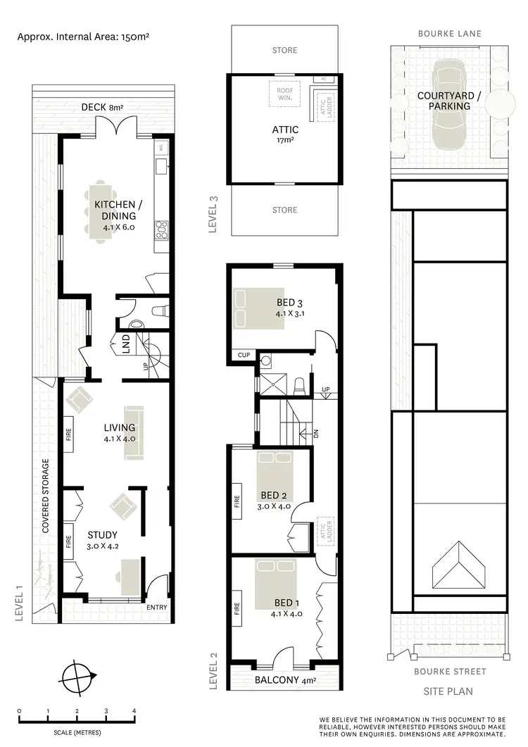 Floorplan of Homely terrace listing, 809 Bourke Street, Redfern NSW 2016