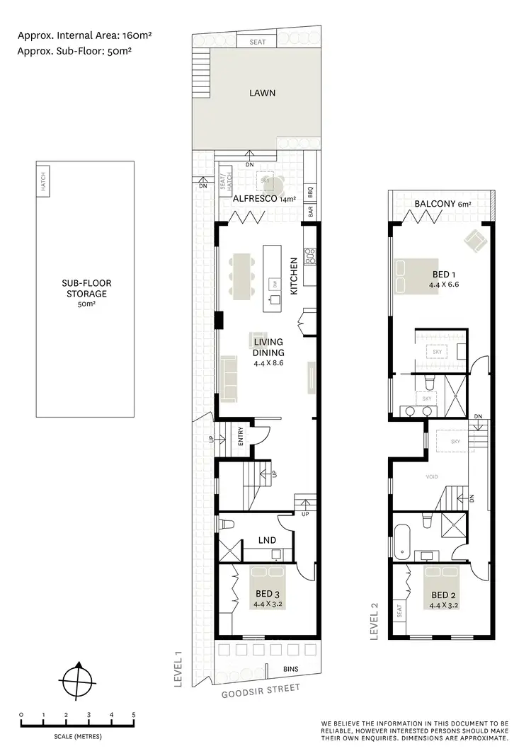 Floorplan of Homely house listing, 50 Goodsir Street, Rozelle NSW 2039