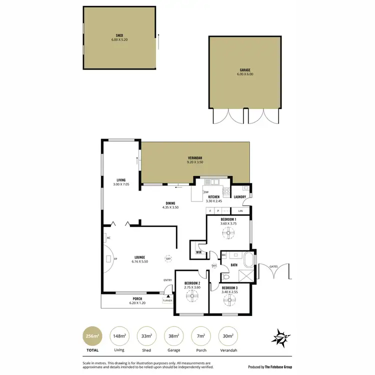 Floorplan of Homely house listing, 9 Keithley Road, Heathfield SA 5153