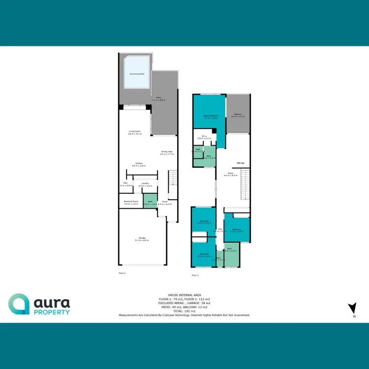 Floorplan of Homely house listing, 61 Lancelin Place, Maroochydore QLD 4558