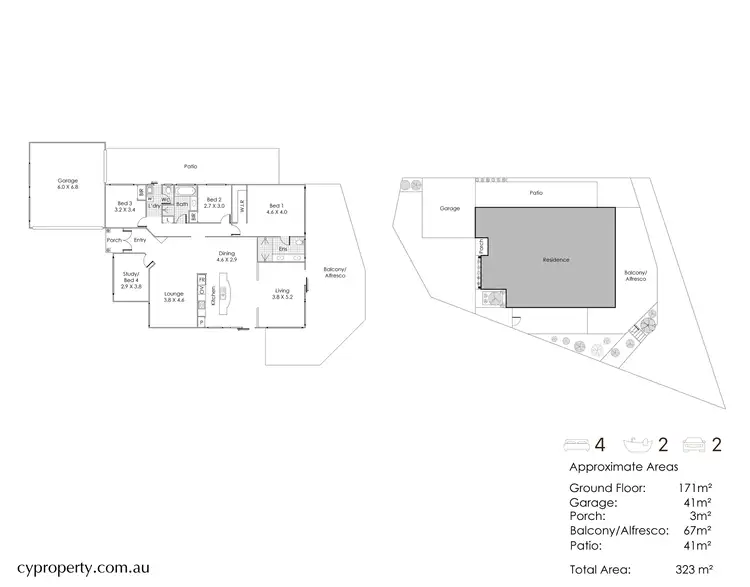 Floorplan of Homely house listing, 2 Quenda Close, Beeliar WA 6164