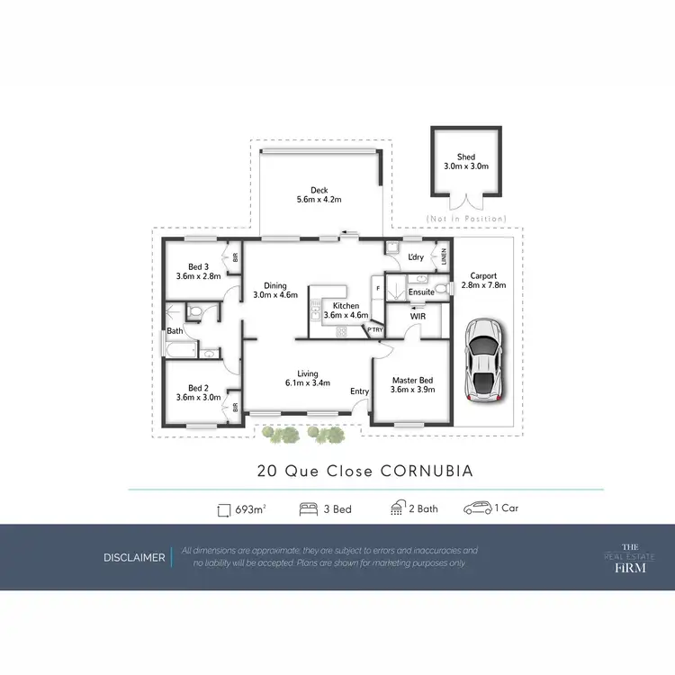Floorplan of Homely house listing, 20 Que Close, Cornubia QLD 4130