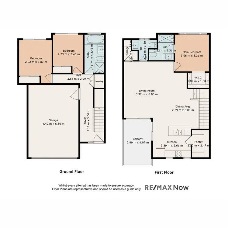 Floorplan of Homely townhouse listing, 4/43 King Street, Woody Point QLD 4019
