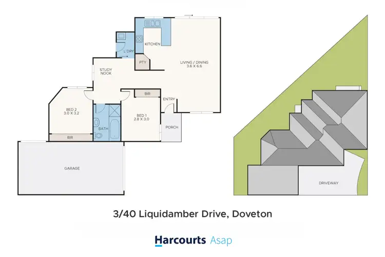 Floorplan of Homely unit listing, 3/40 Liquidamber Street, Doveton VIC 3177