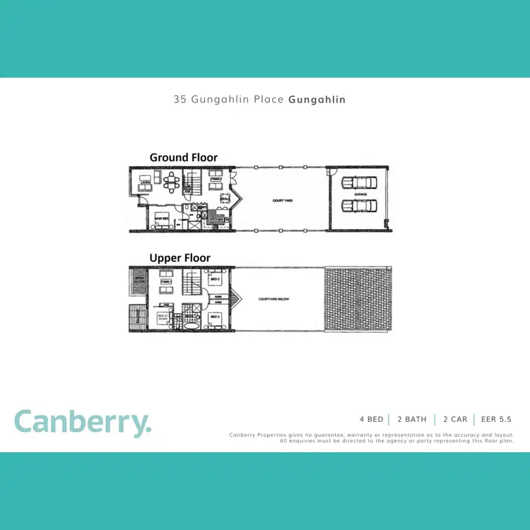 Floorplan of Homely house listing, 35 Gungahlin Place, Gungahlin ACT 2912