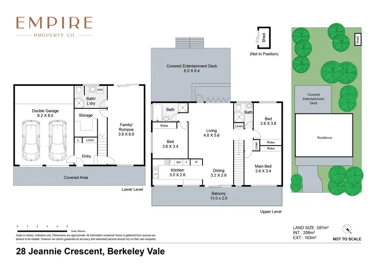 Floorplan of Homely house listing, 28 Jeannie Crescent, Berkeley Vale NSW 2261