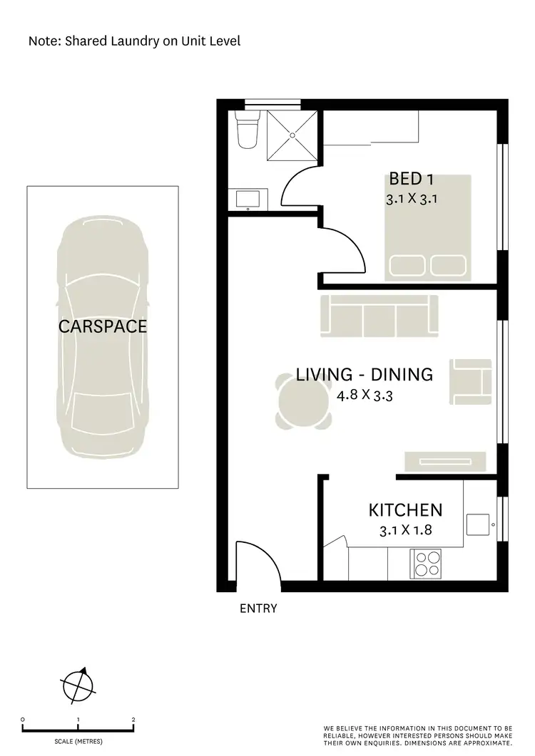 Floorplan of Homely apartment listing, 6/51 Donnelly Street, Balmain NSW 2041