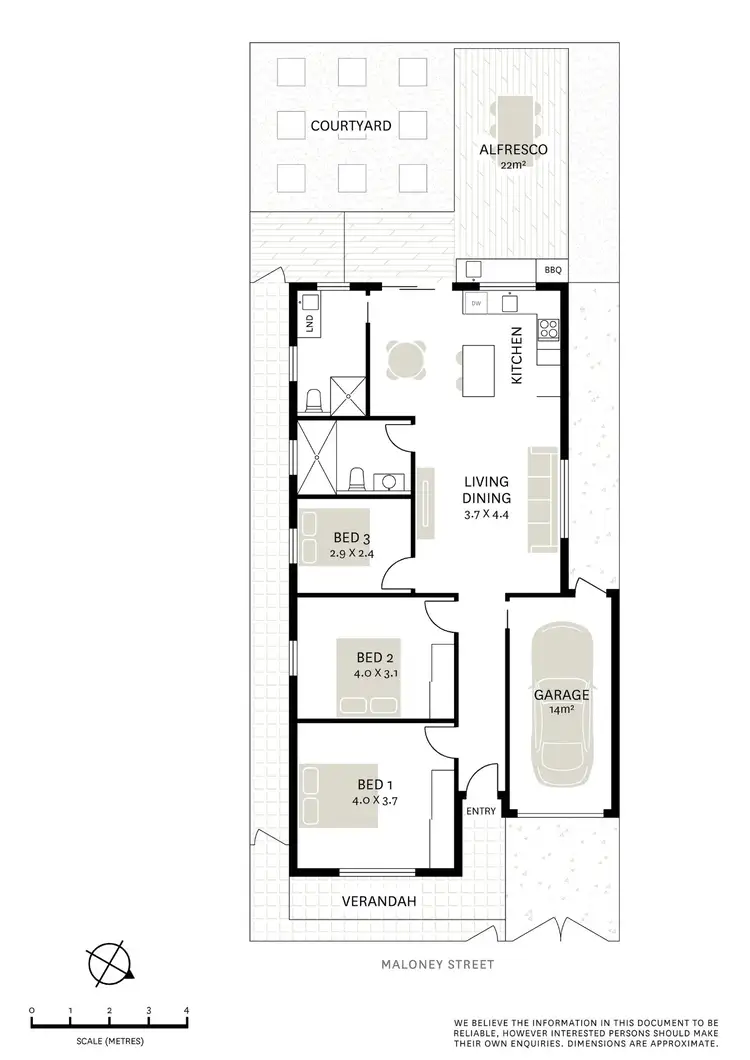 Floorplan of Homely house listing, 13 Maloney Street, Rosebery NSW 2018