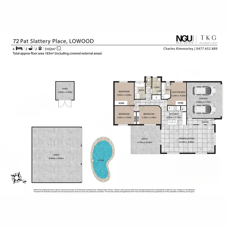 Floorplan of Homely house listing, 72 Pat Slattery Place, Lowood QLD 4311