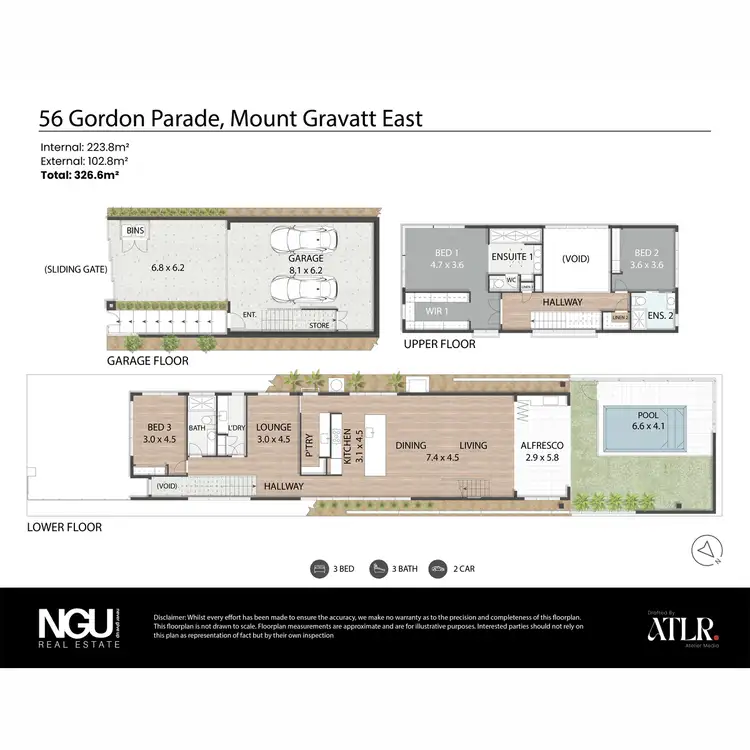 Floorplan of Homely house listing, 56 Gordon Parade, Mount Gravatt East QLD 4122