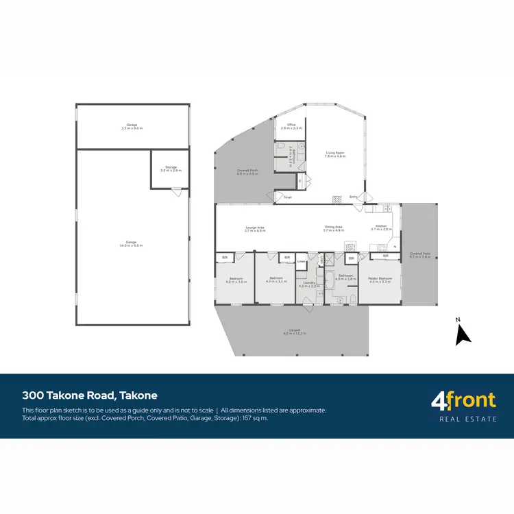 Floorplan of Homely rural property listing, 300 Takone Road, Takone TAS 7325