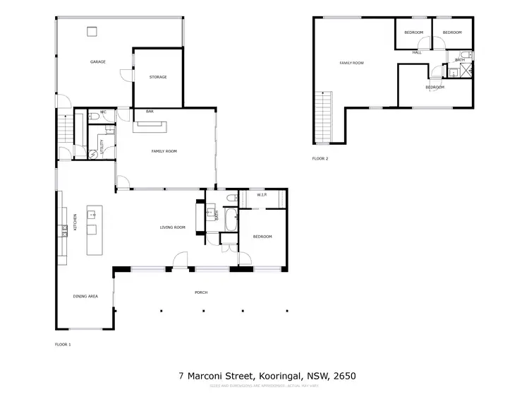 Floorplan of Homely house listing, 7 Marconi Street, Kooringal NSW 2650