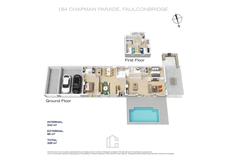 Floorplan of Homely house listing, 184 Chapman Parade, Faulconbridge NSW 2776